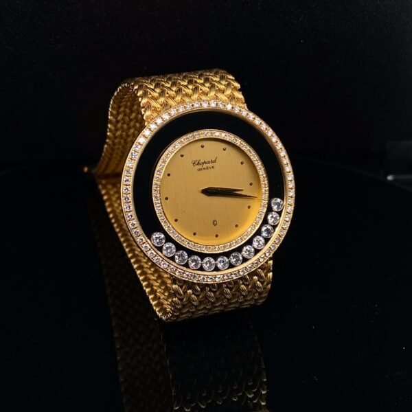 Chopard Gold-Uhr "Happy Diamond"